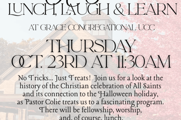 All Saints Lunch Laugh and Learn